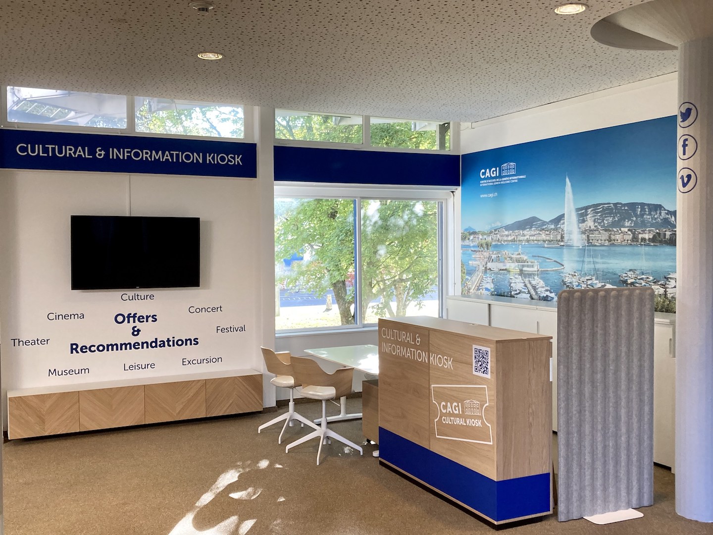 The International Geneva Welcome Centre (CAGI) will celebrate the inauguration of its new kiosk at CERN with events, special offers and prizes to be won
